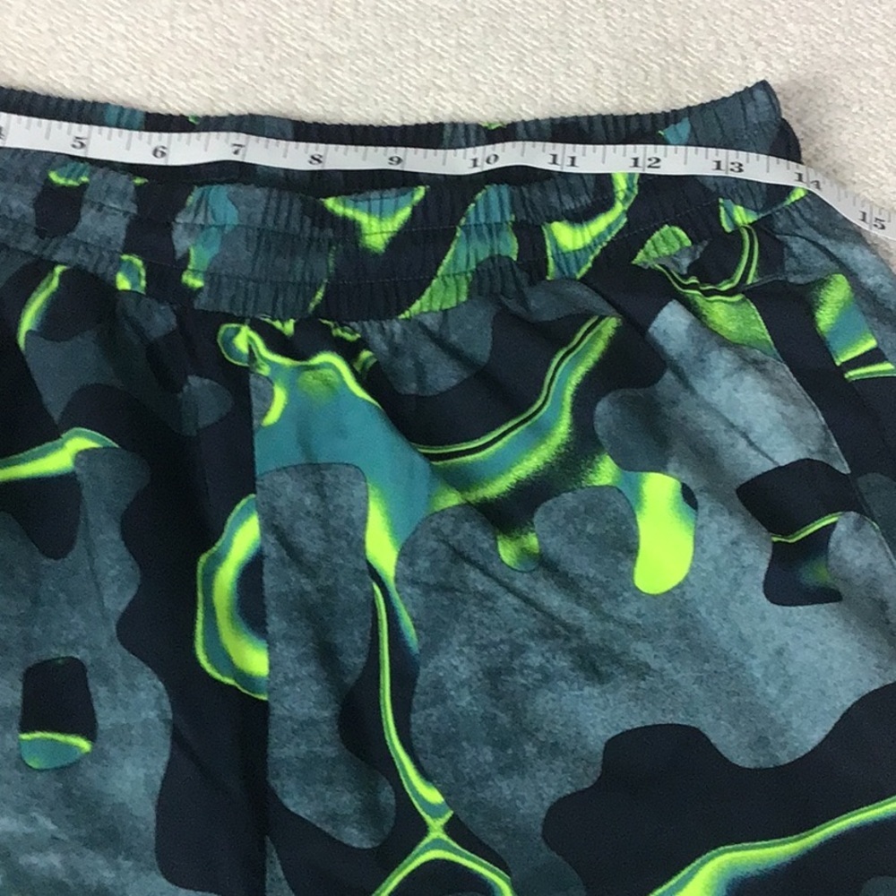 adidas Men's Future Icons Allover Print Pants Green Arctic Night Size Small - Picture 9 of 10